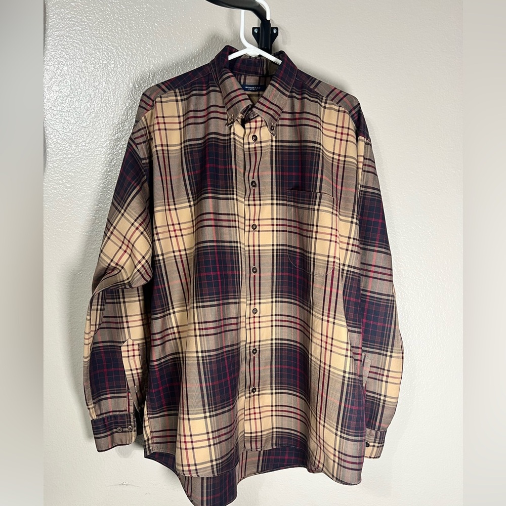 Plaid Dress Shirt for Men